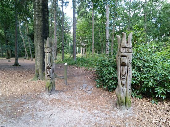 Blote voetenpad
