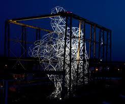 Antony Gormley Exposure Statue
