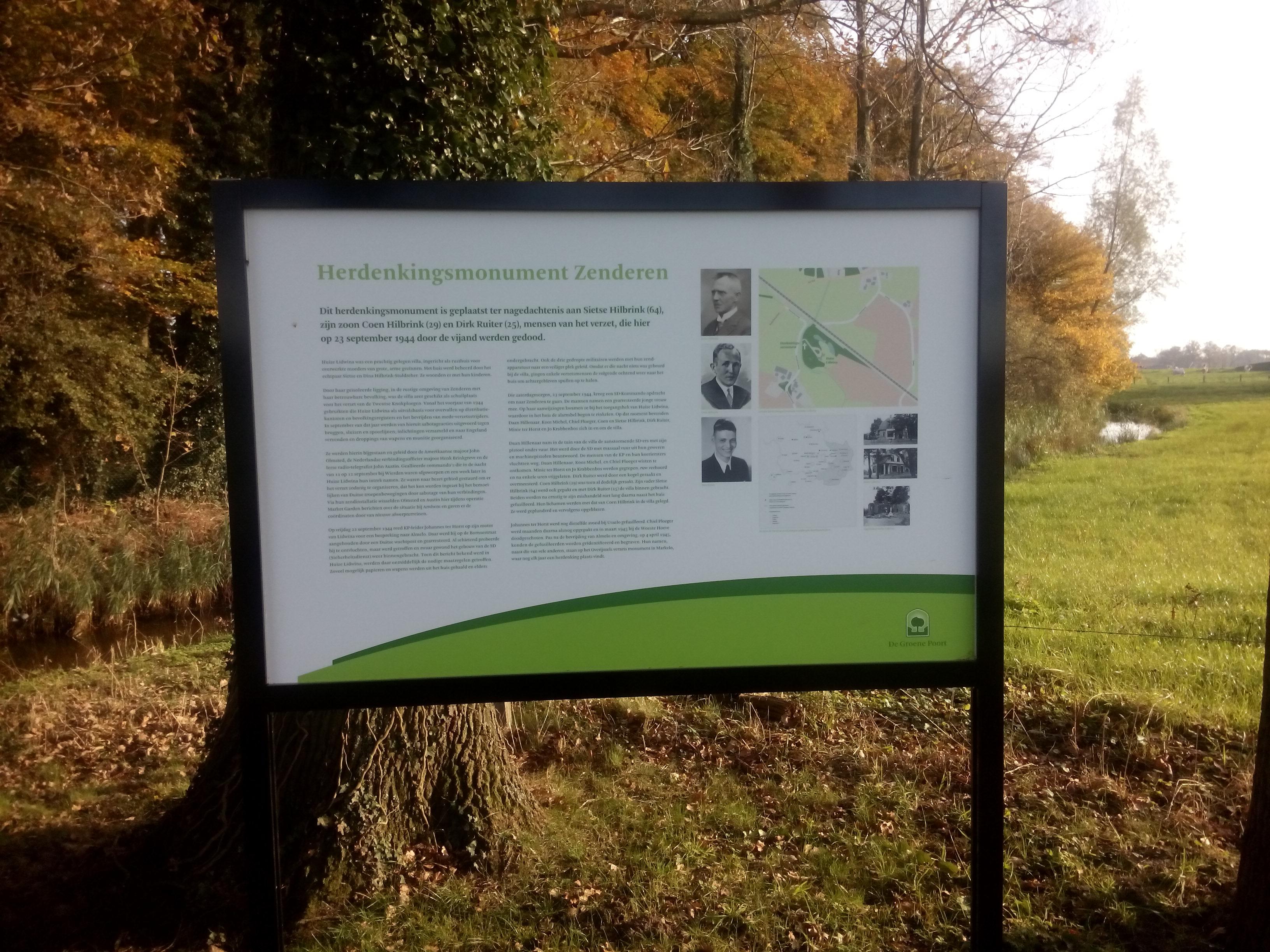 Oorlogsmonument Huize Lidwina