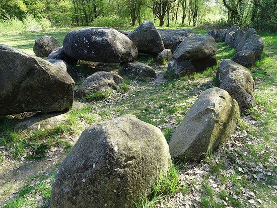 Terrein met de hunebedden D19 en D20